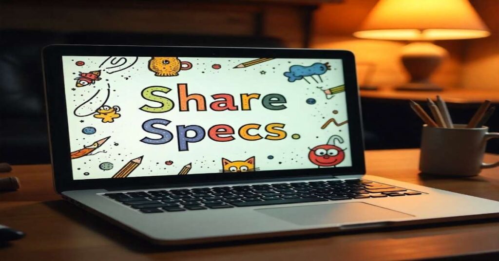 Save or Share Your Specs